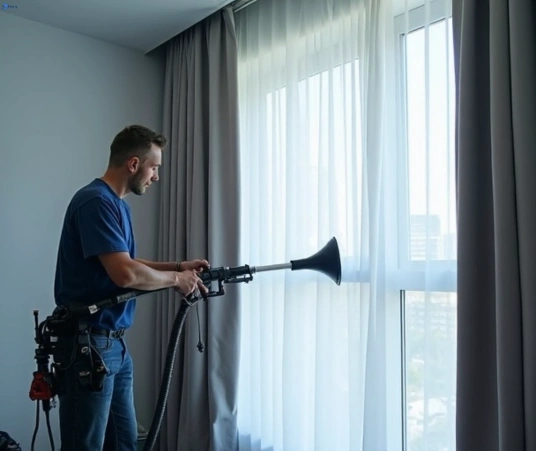 Professional drapes cleaning process tools Matty Curtain Cleaning woolwich-nsw